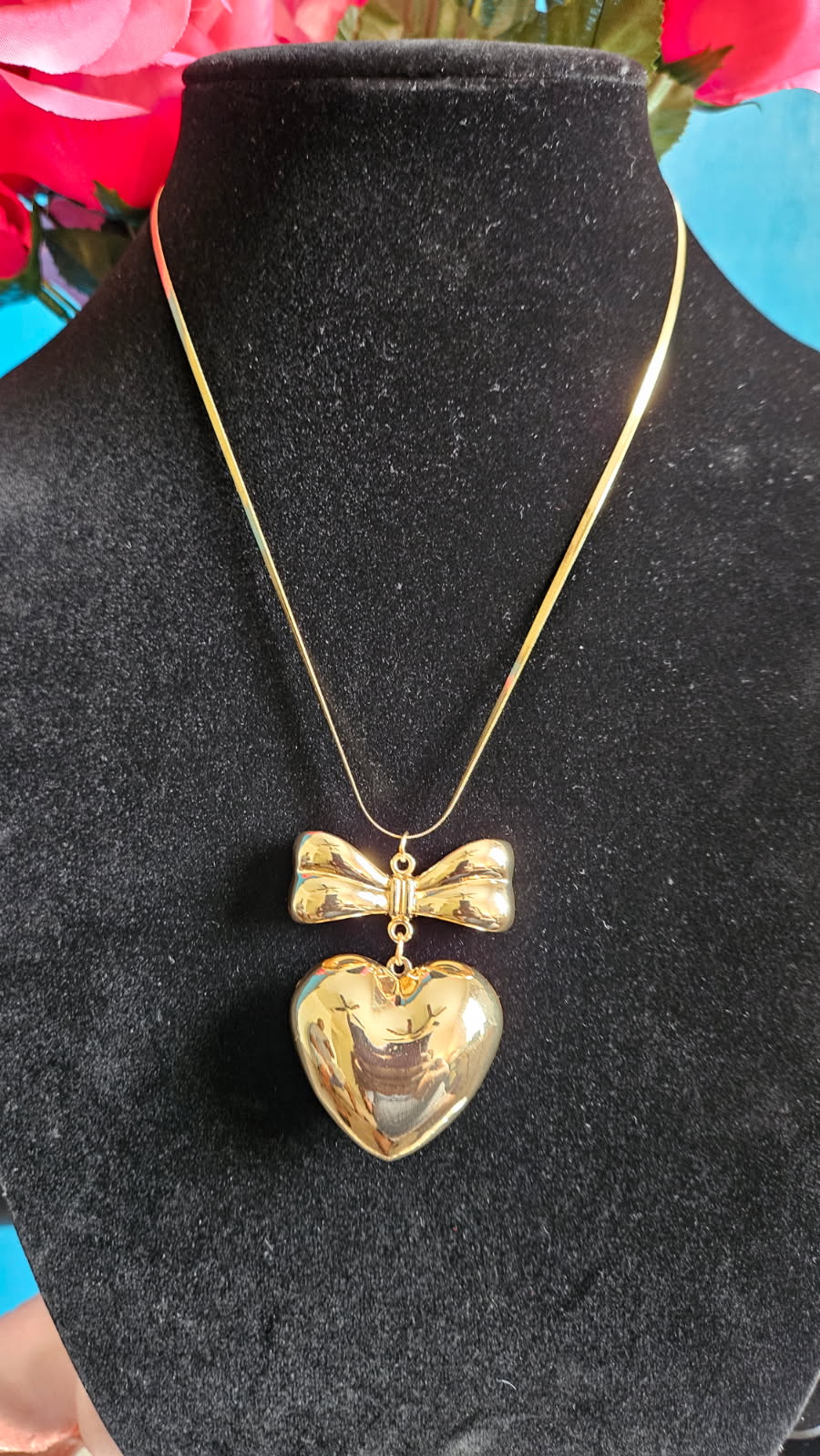 Gold Heart Necklace