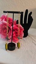 Hunter Green Earrings