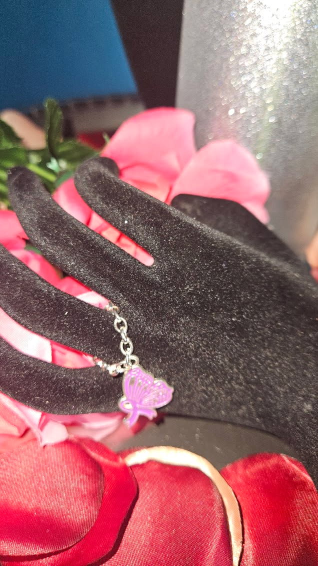 Butterfly Charm ring