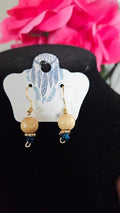 Mini Wooden Earrings
