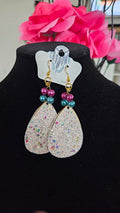 Wooden Sparkle Earrings